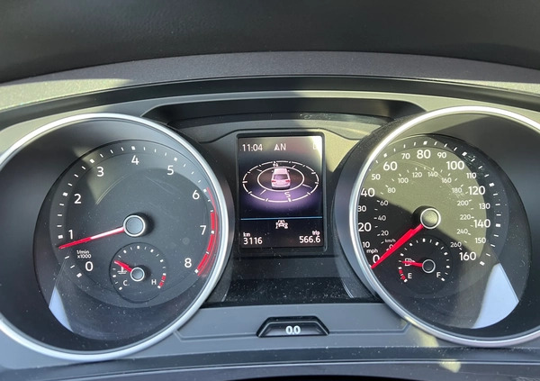 Volkswagen Tiguan Allspace cena 116900 przebieg: 3116, rok produkcji 2021 z Łapy małe 191